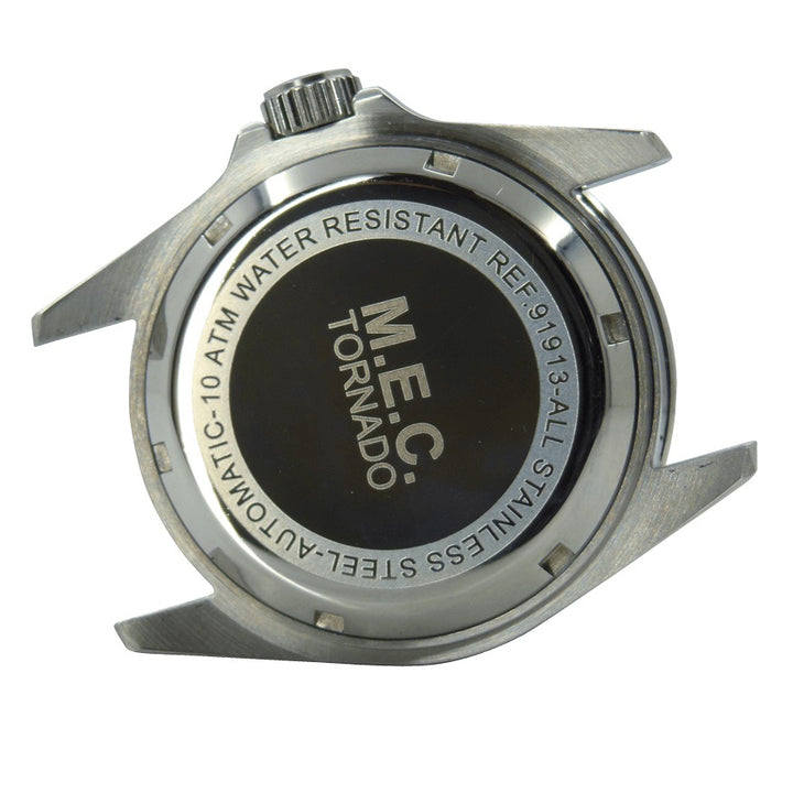 M.E.C. orologio TORNADO N 42mm nero automatico acciaio TORNADO N