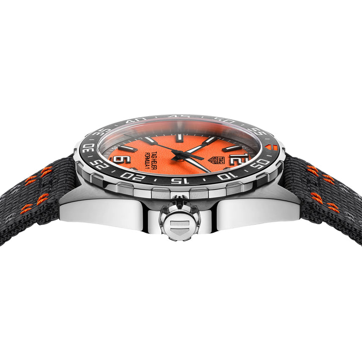 TAG Heuer orologio Formula 1 43mm arancione quarzo acciaio WAZ101A.FC8305 - Capodagli 1937