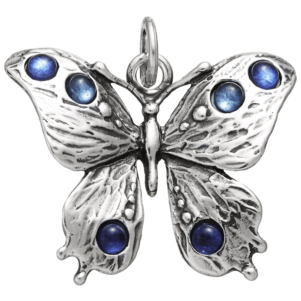 Giovanni Raspini Charm Butterfly Color Large Silver 925 10983