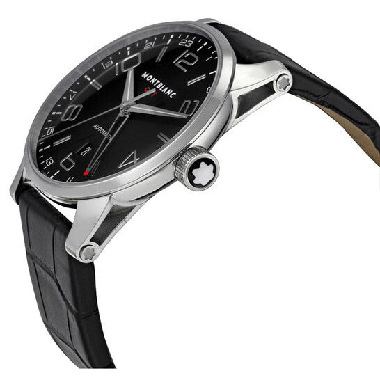 Montblanc orologio TimeWalker GMT 42mm nero automatico acciaio 36065 - Capodagli 1937