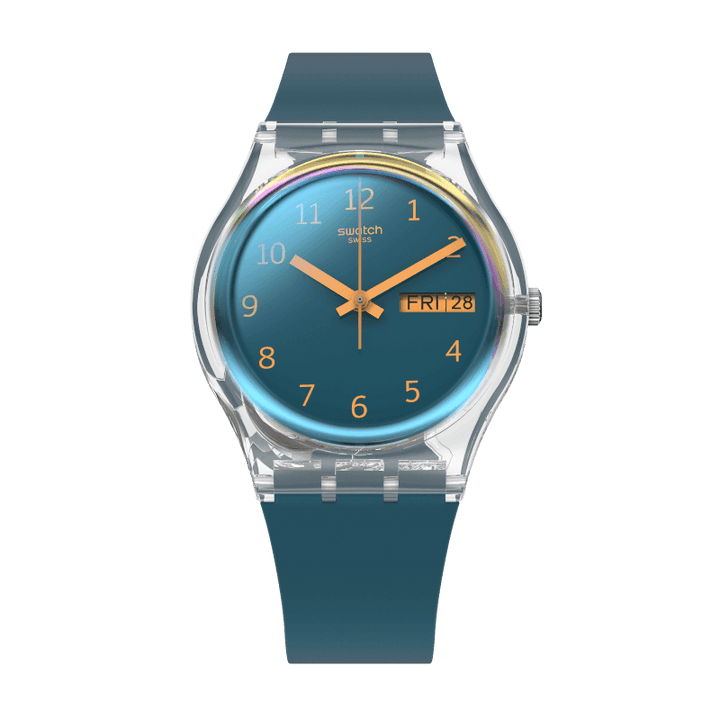 Swatch orologio BLUE AWAY Originals Gent 34mm SO28K700-S14