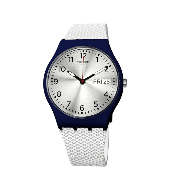 Montre Swatch WHITE DELIGHT Originals Gent 34mm GN720