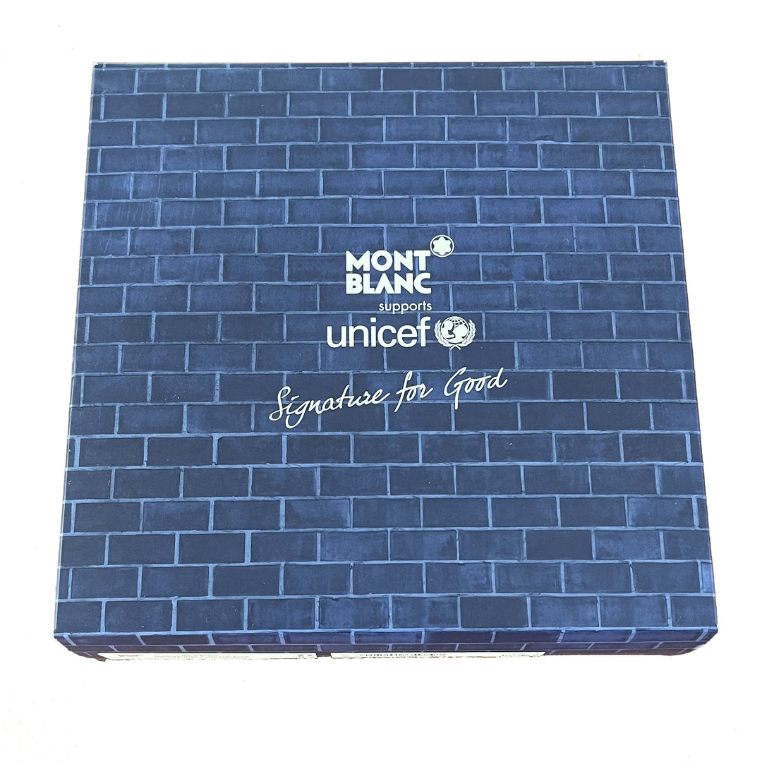 Montblanc scatola vuota Meisterstück UNICEF Signature for Good
