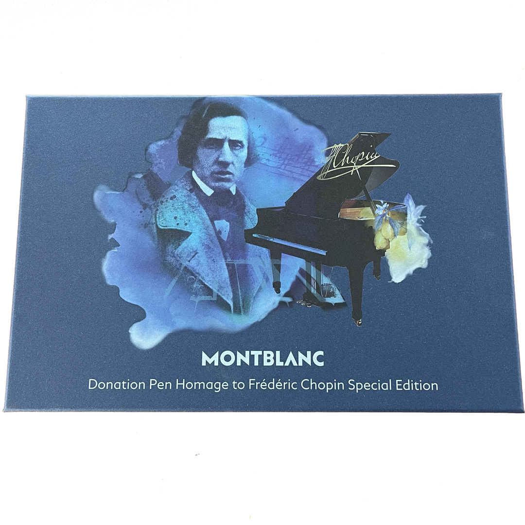 Montblanc stilografica Donation Pen Set Frederic Chopin punta M + blocco note 127640