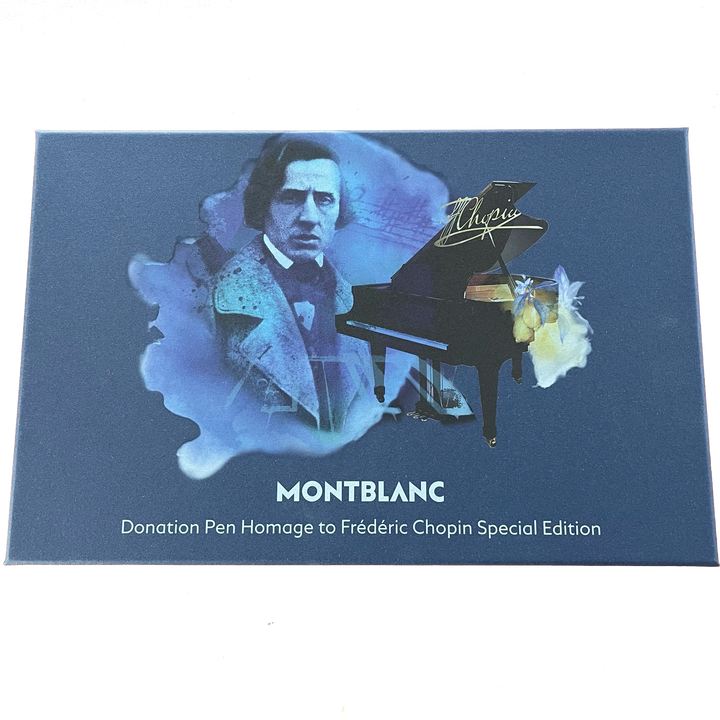 Montblanc Roller Spendenstift Set Frederic Chopin + Blocco Note 127641