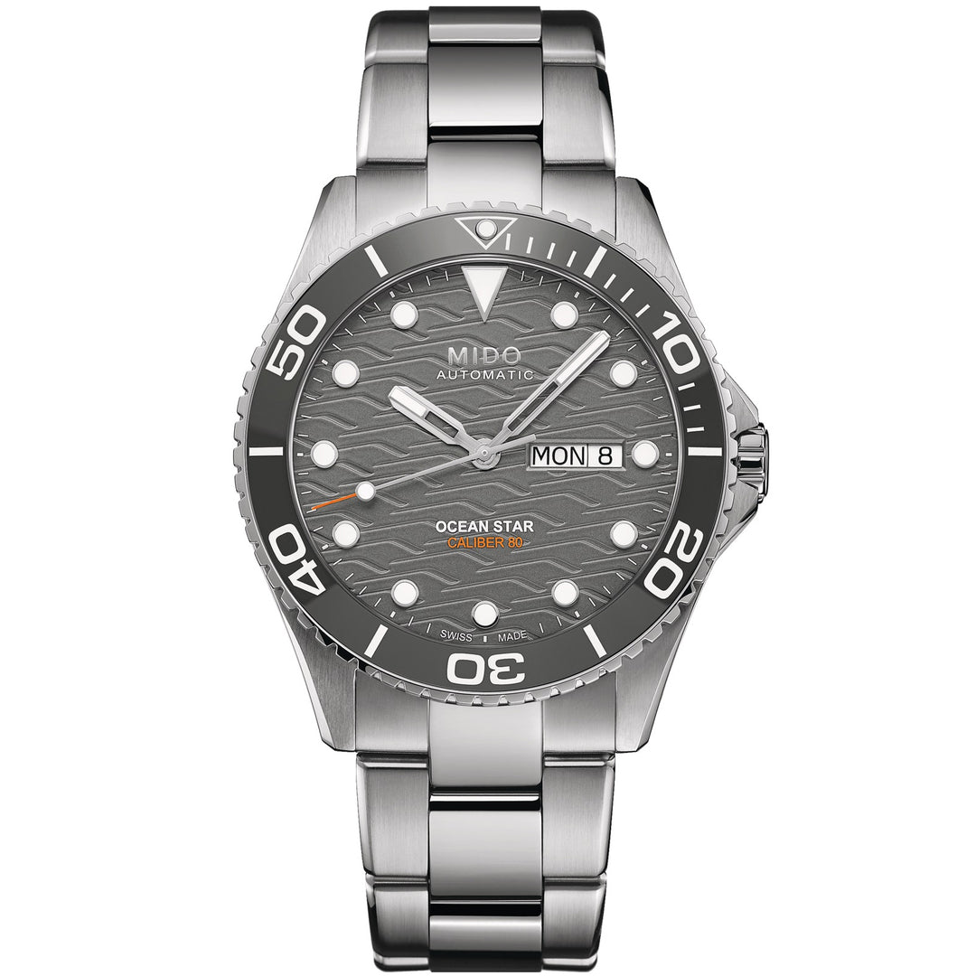 Mido watch Ocean Star 200C 42.5mm grey automatic steel M042.430.11.081.00