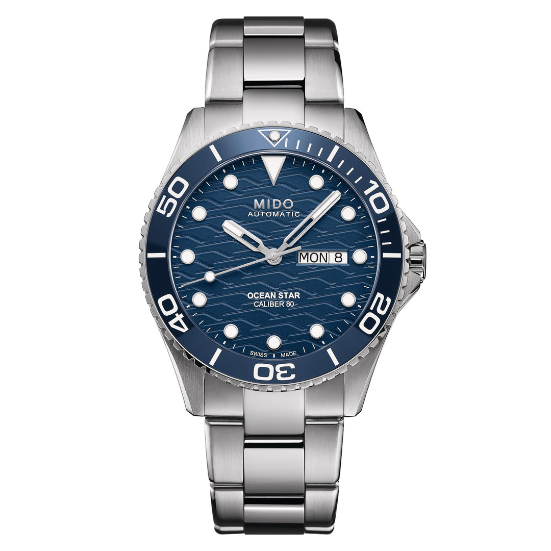 Mido orologio Ocean Star 200C 42mm blu automatico acciaio M042.430.11.041.00 - Capodagli 1937