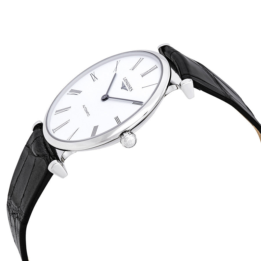 Longines orologio La Grande Classique de Longines 36mm bianco acciaio uomo quarzo L4.908.4.11.2 - Gioielleria Capodagli