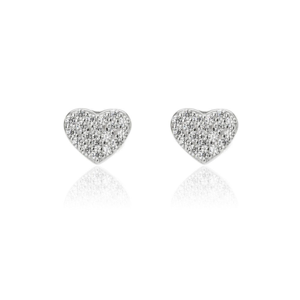 981 Jewels orecchini Life Heart argento 925 zirconi OR17 - Capodagli 1937