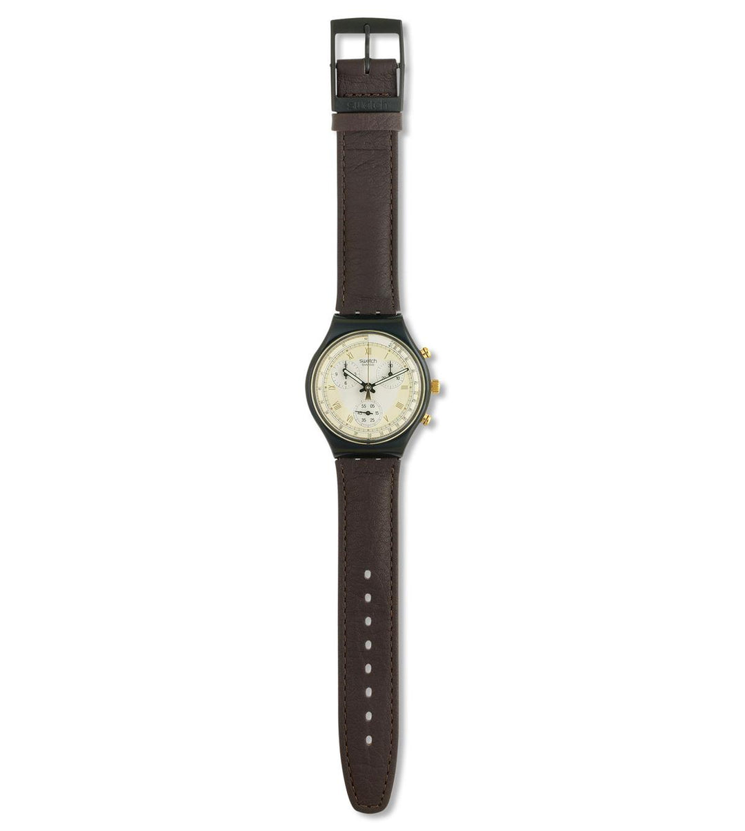 Swatch orologio LODGE Originals Chrono 37mm SCB111 - Capodagli 1937