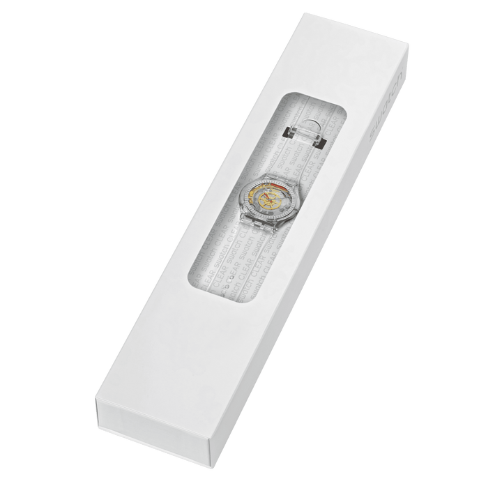 Reloj Swatch CLEARLY SKIN Originals Skin 34mm SS08K109