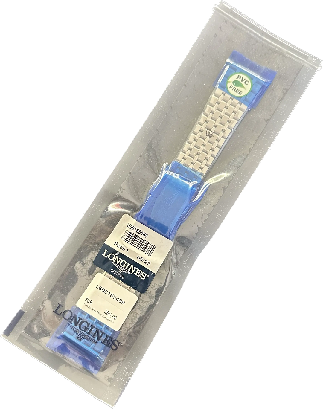 Bracelet Longines acier Ultra-Chron 22mm L600165489
