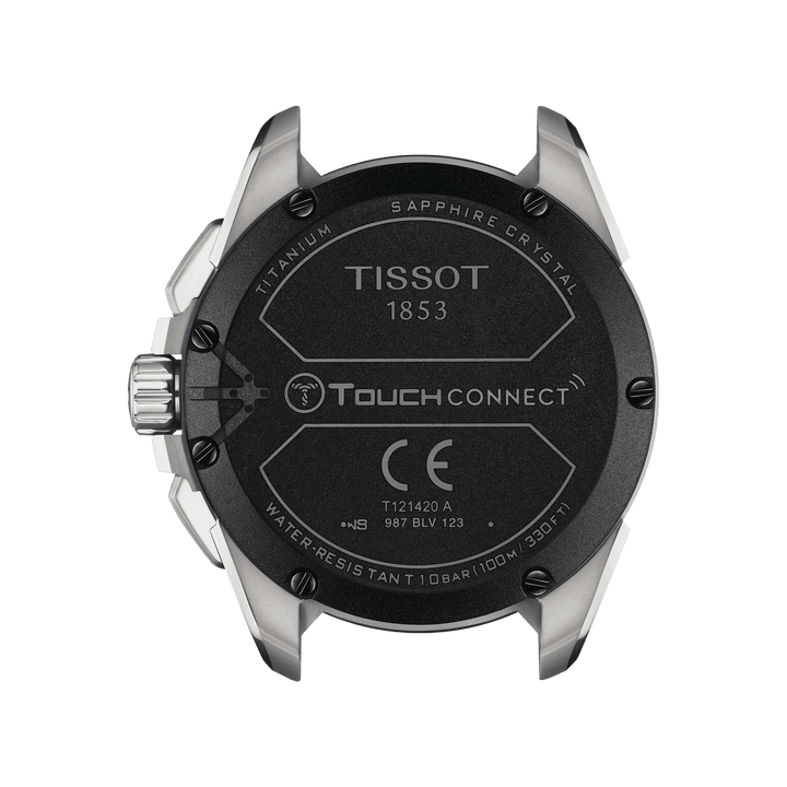 Tissssot smartwatch T-Touch Connect solar blue T121.420.47.051.06