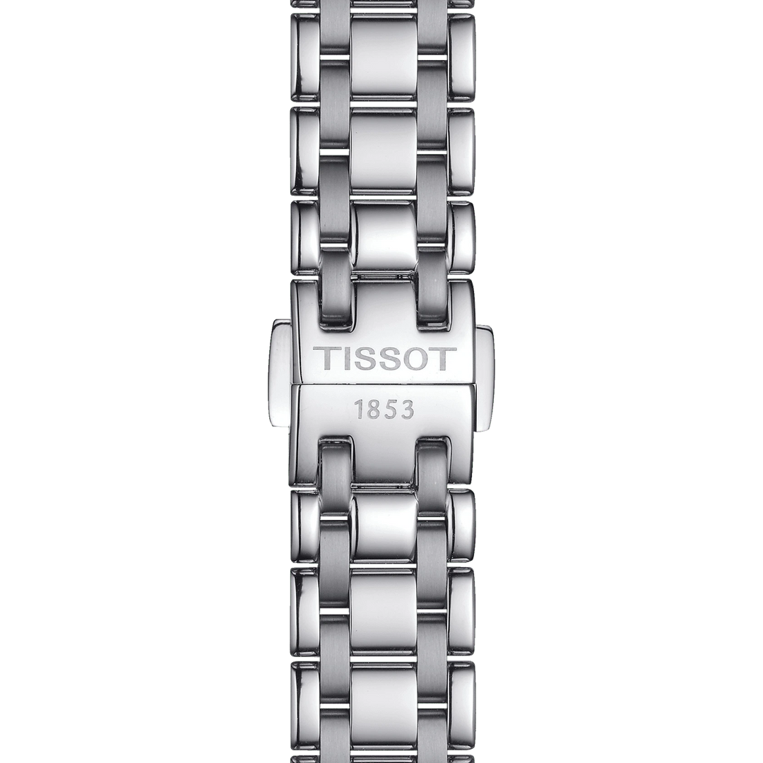Tissot montre Bellissima automatique 29mm blanc automatique en acier T126.207.11.013.00