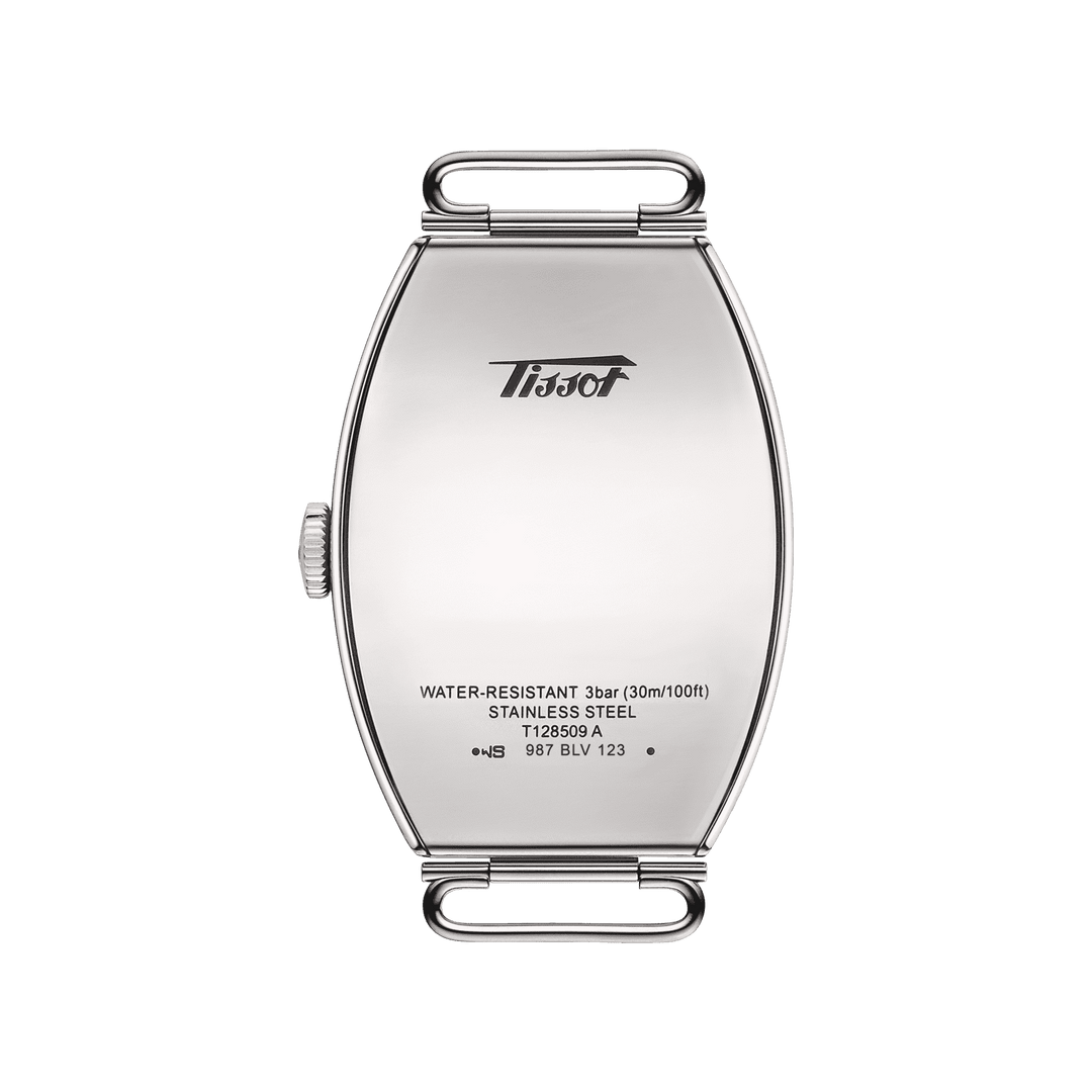 Tissssot Heritage Watch Port 31x42mm Silver Quartz Steel T128.509.16.032.00