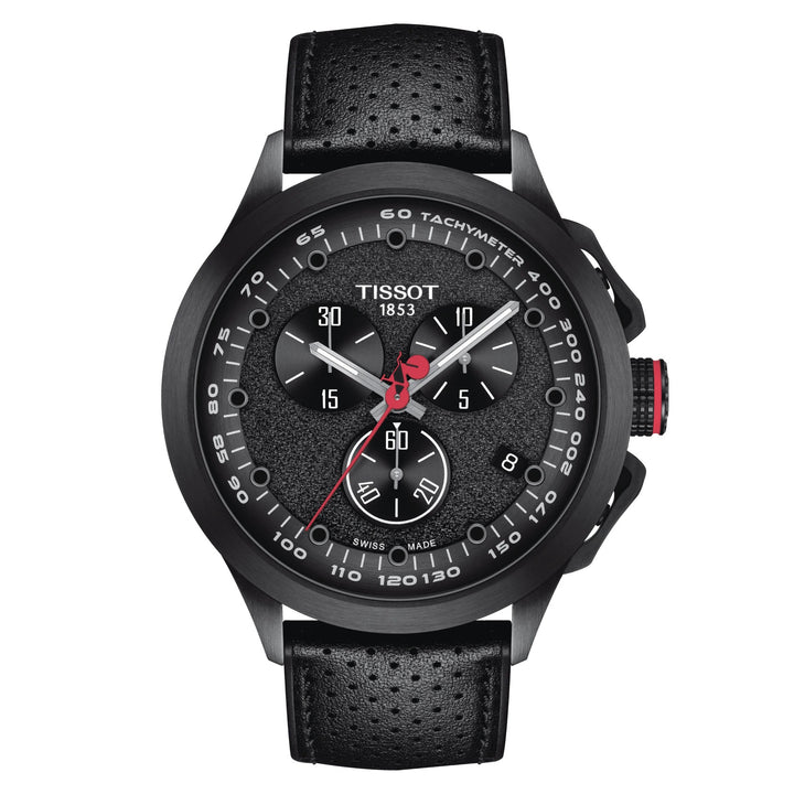 Reloj Tissot T-Race Cycling Giro D'Italia 2022 Edición Especial 45 mm de acero de cuarzo acabado PVD negro T135.417.37.051.01