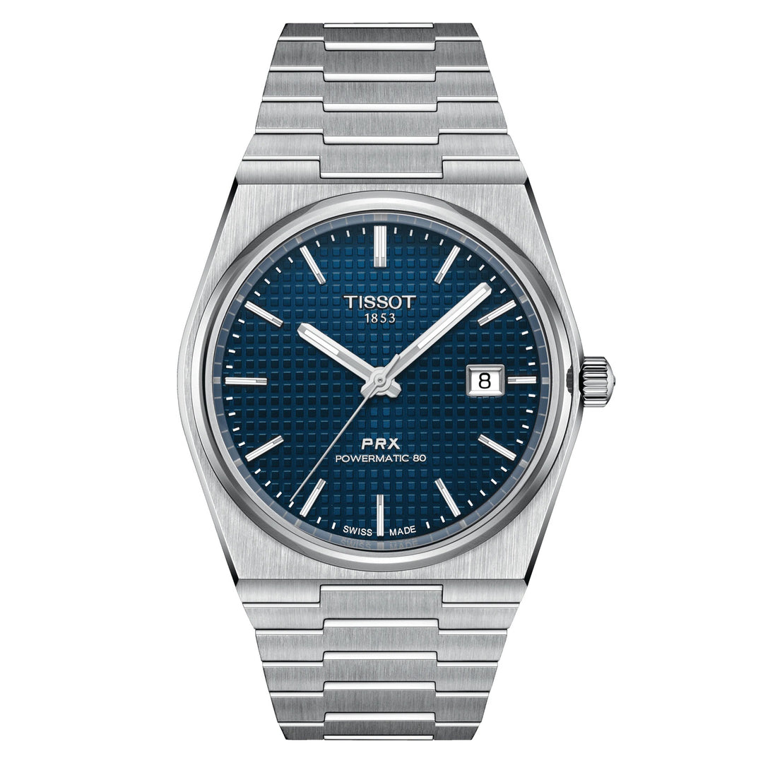 Tissot orologio PRX Powermatic 80 40mm blu automatico acciaio T137.407.11.041.00 - Capodagli 1937