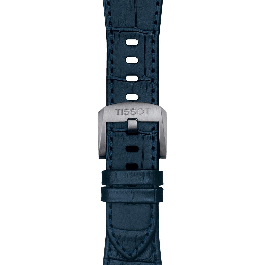 Reloj Tissot PRX Powermatic 80 39.5mm azul acero automático T137.407.16.041.00