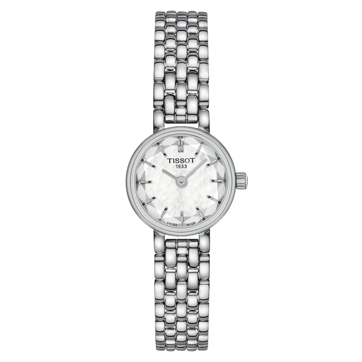 Tissot Watch schöne Runde 19.5mm Madreperper Quarz Stahl T140.009.11.111.00