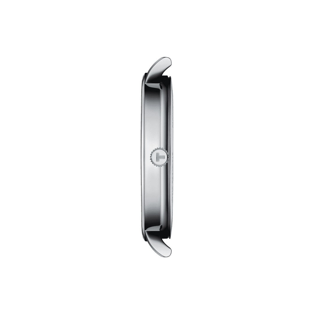 Tissot EveyTime 40mm Uhr Grüne Quarzstahl T143.410.11.091.00