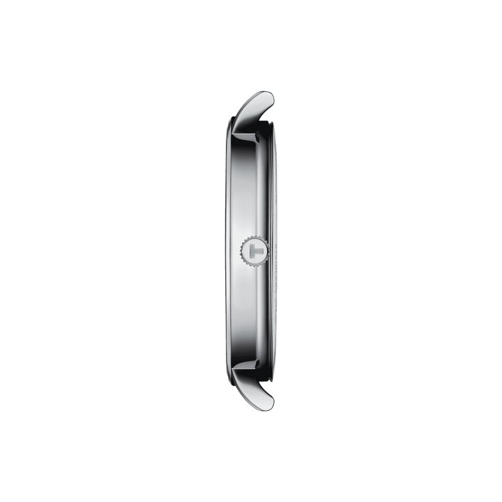 Tissot EveyTime 40mm Uhr Grüne Quarzstahl T143.410.11.091.00