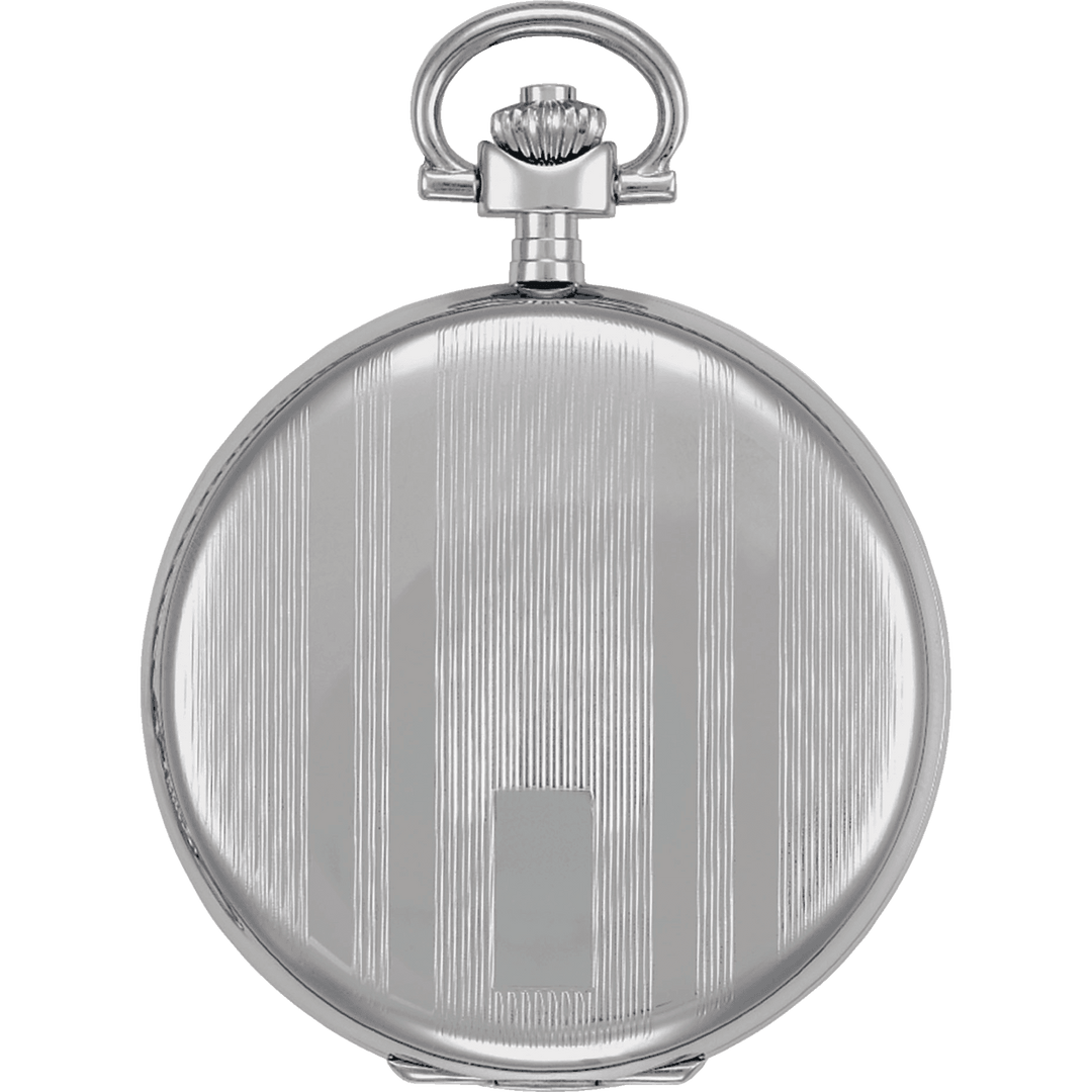 Tissot orologio da tasca Savonette 48,5mm bianco quarzo acciaio T83.6.553.13 - Gioielleria Capodagli