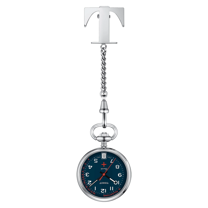 Reloj Tissot Infirmi ⁇ res 30mm acero de cuarzo azul T869.210.19.042.00