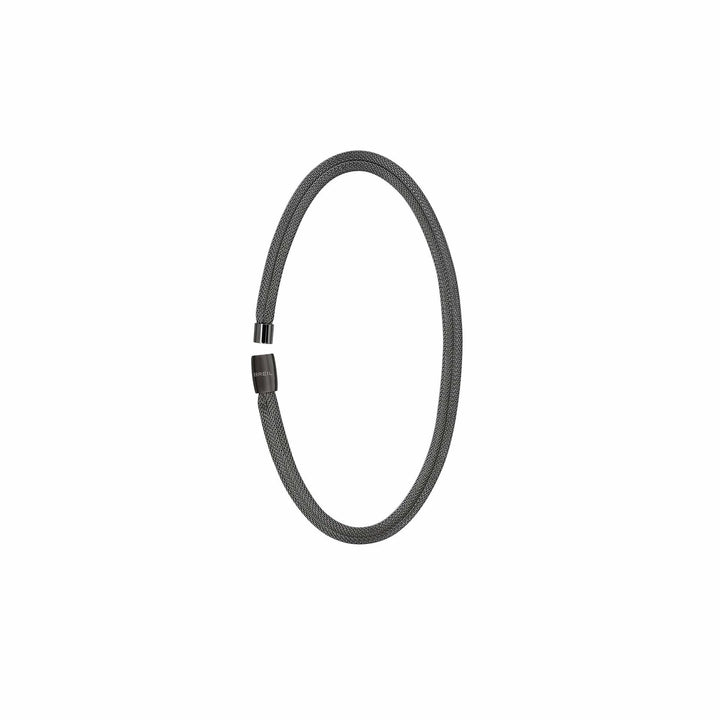 Breil Collier de cercle en acier doux système magnétique finition IP noir TJ3307
