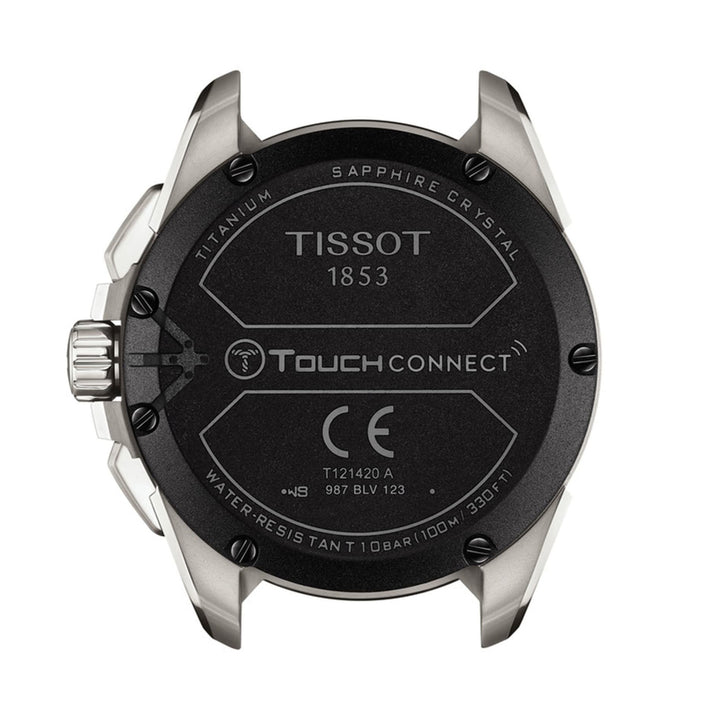 Tissot orologio T-Touch Connect Solar 47,5mm nero quarzo titanio T121.420.47.051.01 - Gioielleria Capodagli