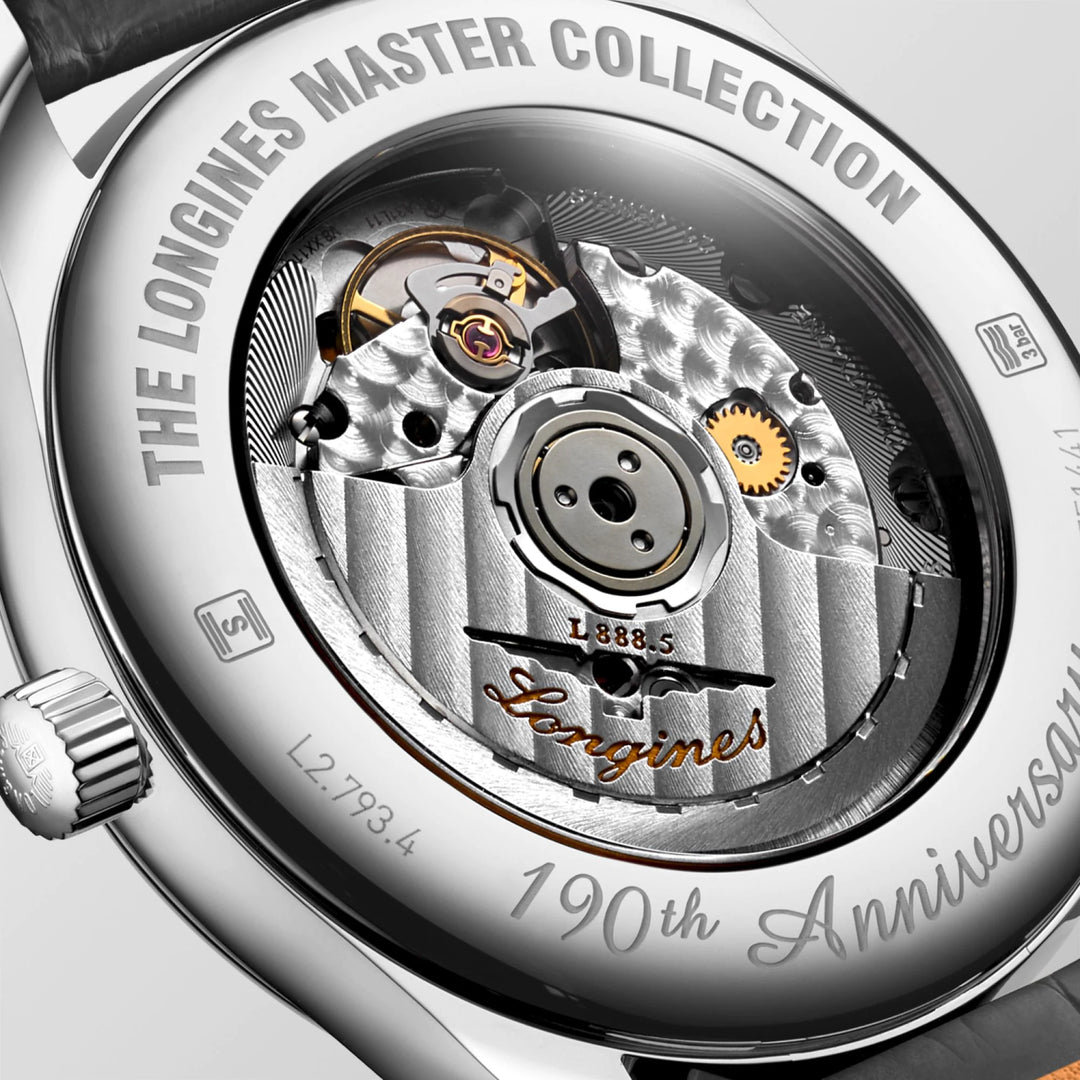 Longines Watch Master Collection 190. Jubiläum 40 mm Automatisch Silberstahl L2.793.4.73.2