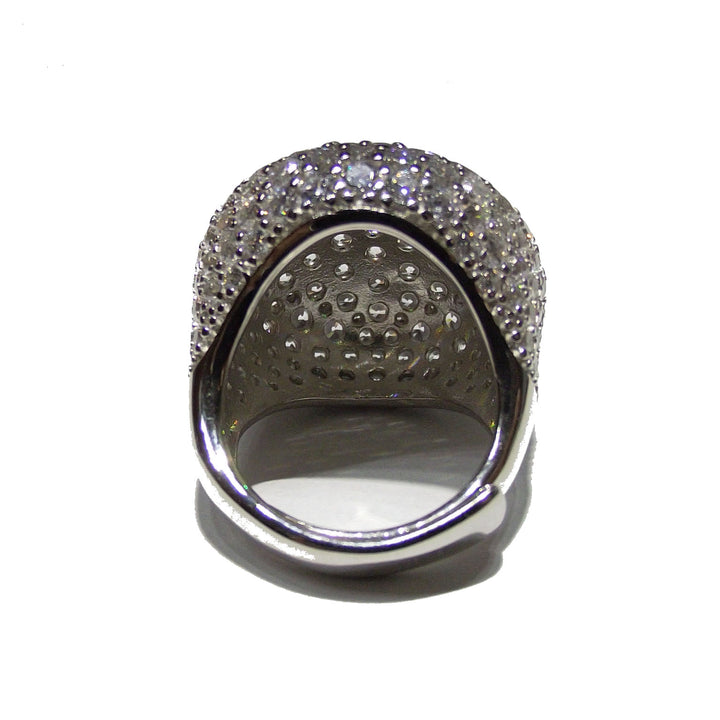 Capodagaglia ring Morositas silver 925 cubic zirconia cpd-arg-0001-bi