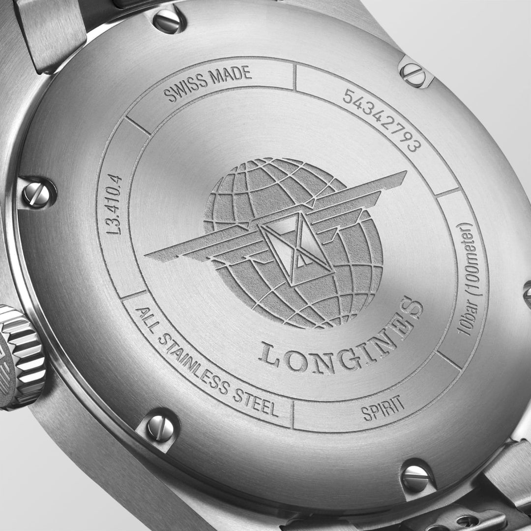 Reloj Longines Spirit 37mm champagne automático de acero L3.410.4.63.6