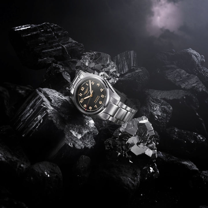 Longines Spirit watch 40mm grey automatic titanium L3.810.1.53.6