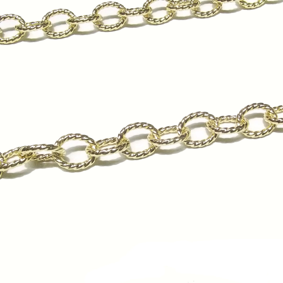 Sovrani collana catena Fashion Mood Collection bronzo finitura PVD oro giallo J6069 - Capodagli 1937