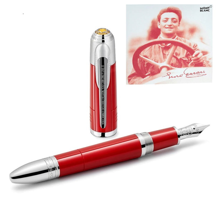 Montblanc Fountain Great Characters Enzo Ferrari Special Edition Point M 127174