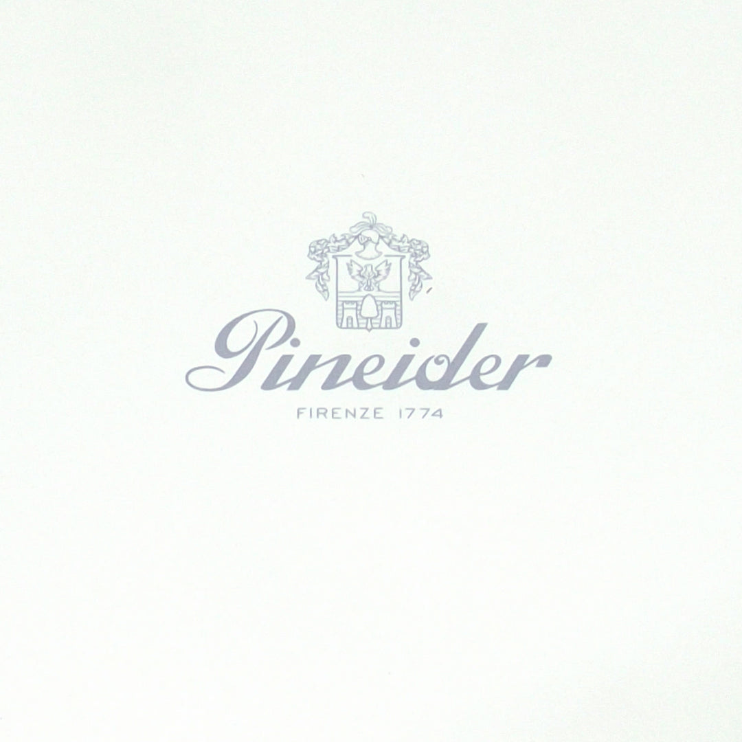 Pineider Hülle für 12 Pookv Blue Leder Schrift 3138334