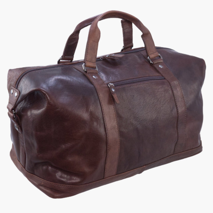 Aeronautica Military Travel Bags in Genuine Leather VINTAGE AM306-NE
