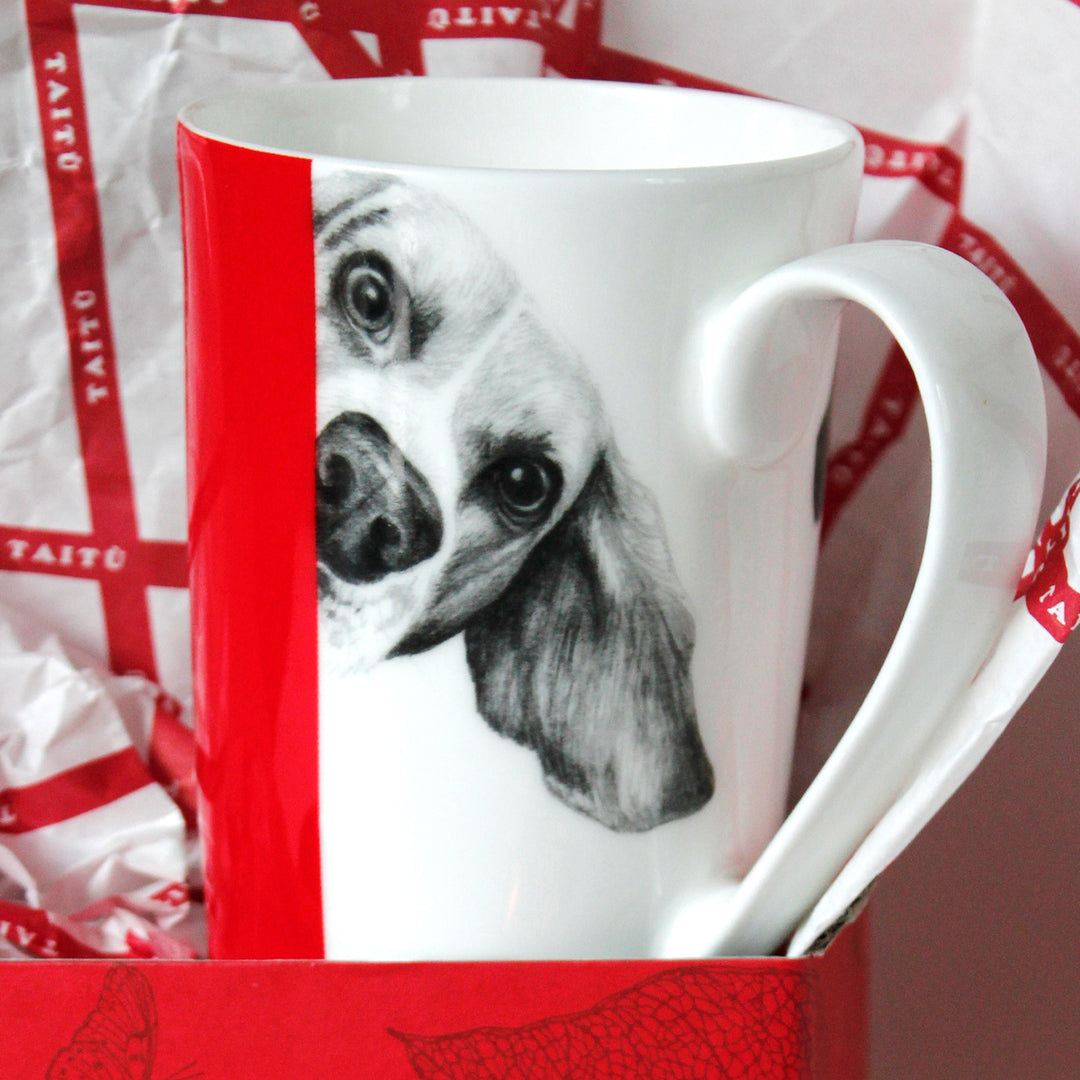 Taitu mug Dogs Best Friend Collection porcelain fine bone china 14-1-4 DOGS