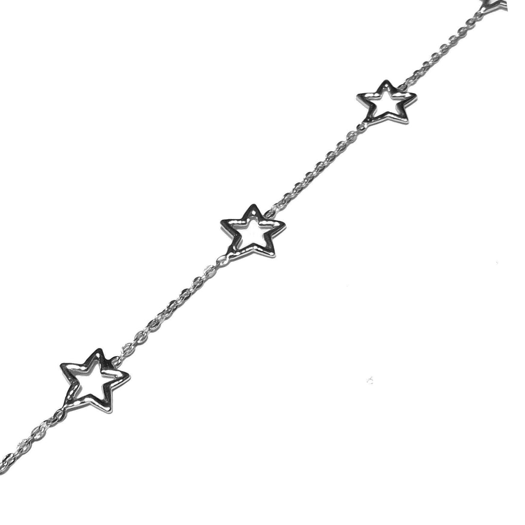 Capodagli bracciale 5 Stelle a filo argento 925 CPD-BRA-ARG-0002-B - Capodagli 1937