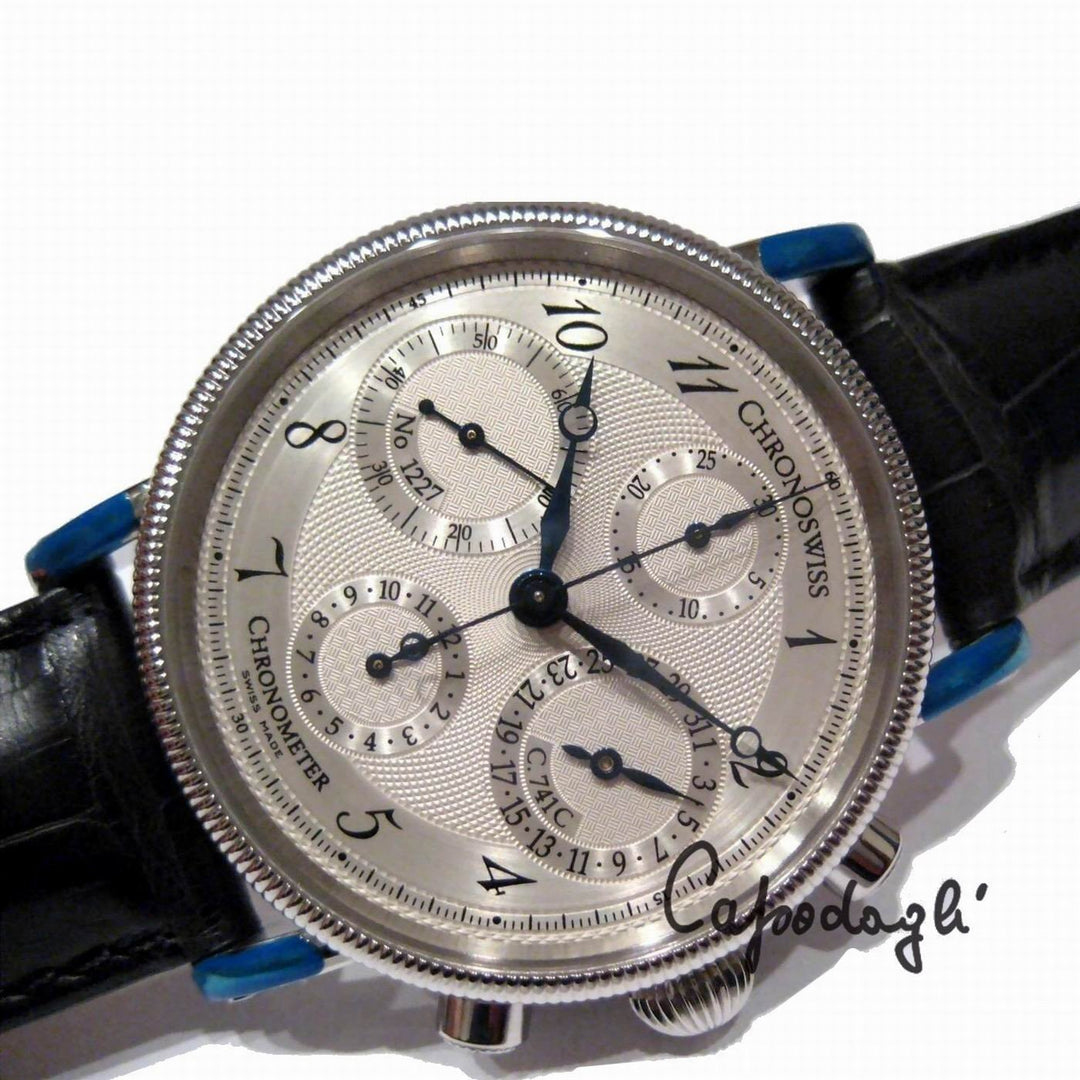 Chronoswiss orologio Opus Chronometer Chronograph CH-7523 - Gioielleria Capodagli