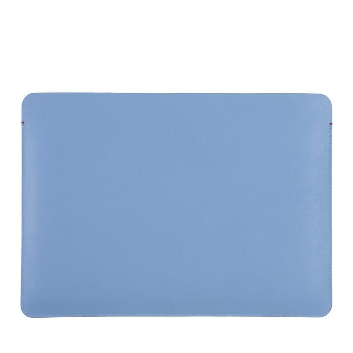 DuDu Étui PC 13 pouces en cuir souple, pochette de protection coloré ordinateur portable portable Macbook 13" bicolore Design mince