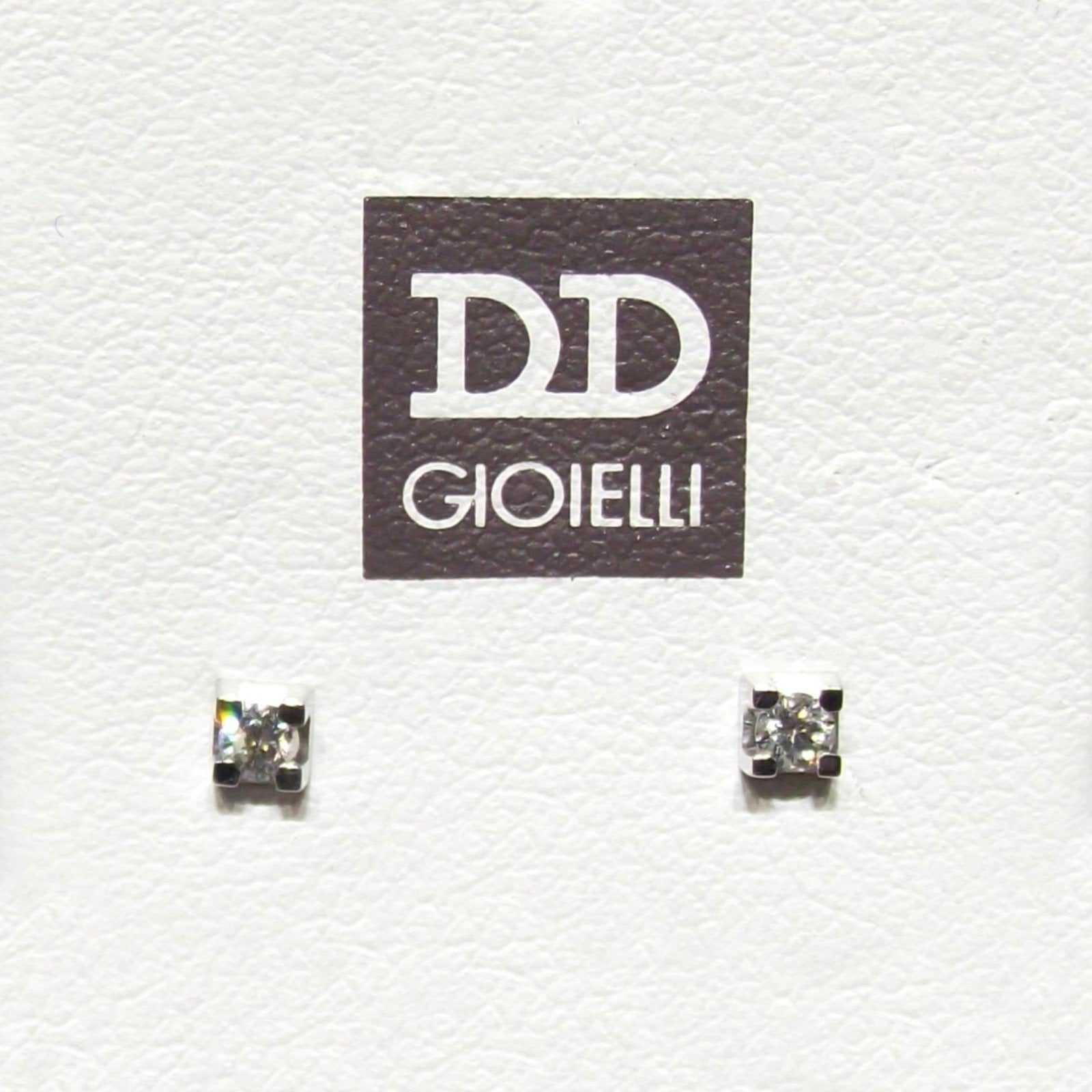Davite & Delucchi orecchini Punto Luce oro 18kt diamanti 0,08ct VS G BB8283-08 - Gioielleria Capodagli