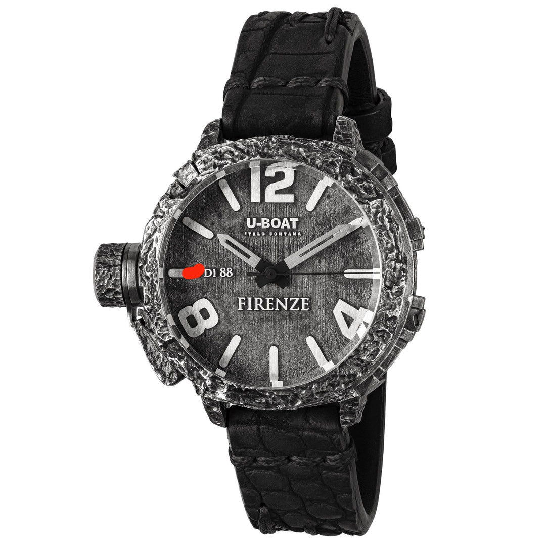 U-BOAT watch Florence Silver Limited Edition 88 pieces 45mm silver automatic silver 925 FIRENZE SILVER