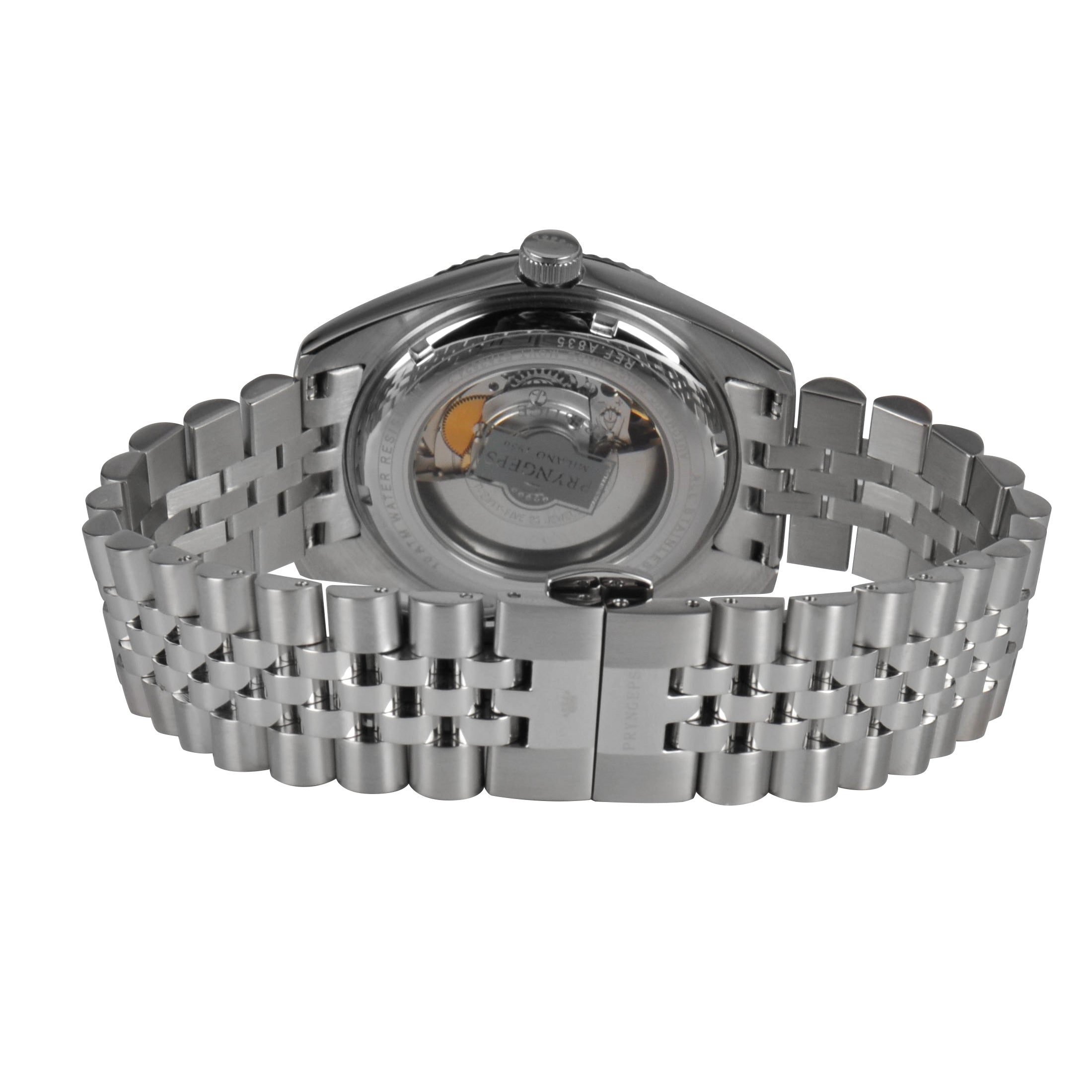 Pryngeps orologio uomo RX Collection 40mm movimento automatico svizzero acciaio A835 - Gioielleria Capodagli