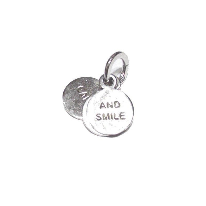 Giovanni Raspini charm "Keep Calm And Smile" argento 925 10170 - Gioielleria Capodagli