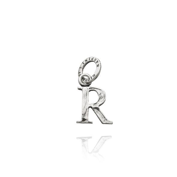 Giovanni Raspini ciondolo charm lettera logo R argento 7815 - Gioielleria Capodagli