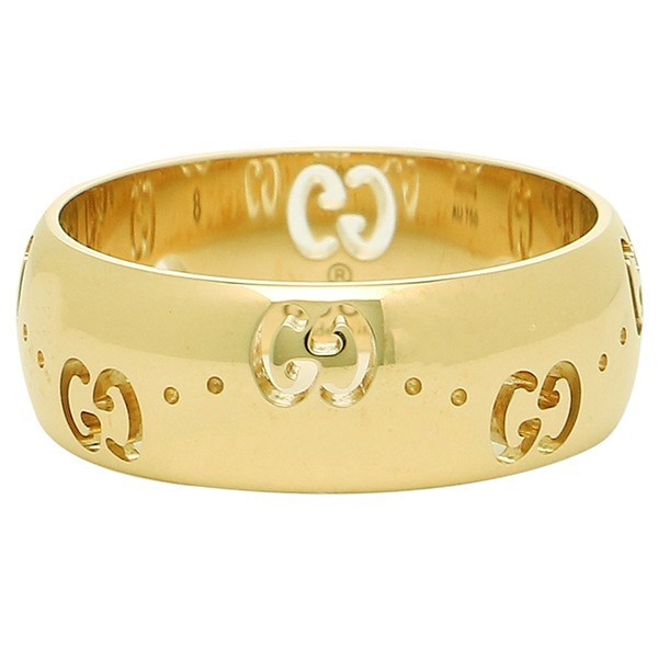Gucci anello Icon Bold oro giallo 18kt misura 12 246470 J8500 8000 - Gioielleria Capodagli