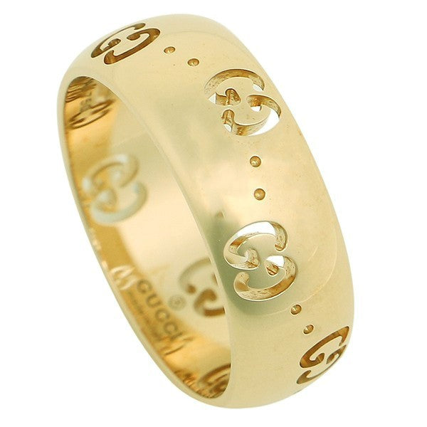 Gucci anello Icon Bold oro giallo 18kt misura 12 246470 J8500 8000 - Gioielleria Capodagli