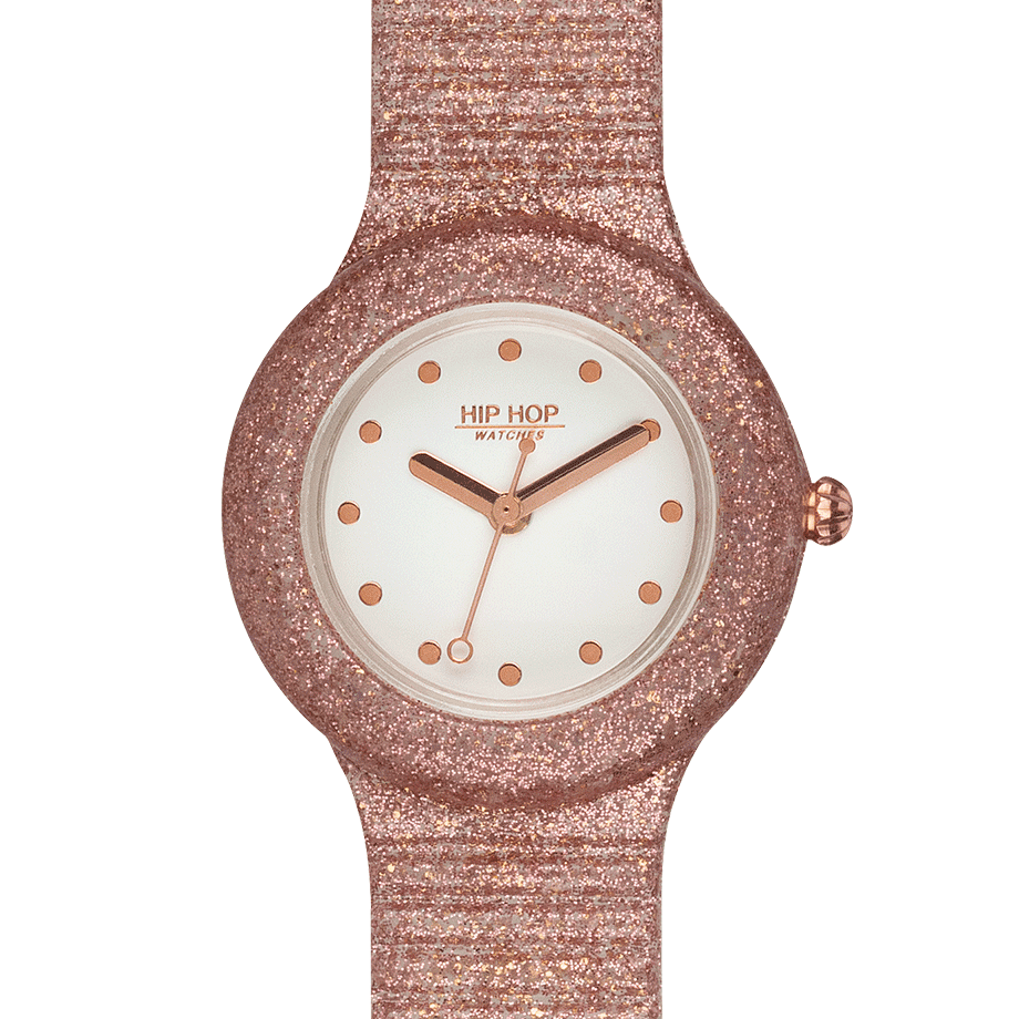 Hip Hop orologio ROSE GOLD Sparkling Mania collection 32mm HWU0969 - Gioielleria Capodagli