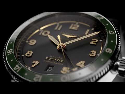Longines watch Spirit Zulu Time 42mm black automatic steel L3.812.4.53.2